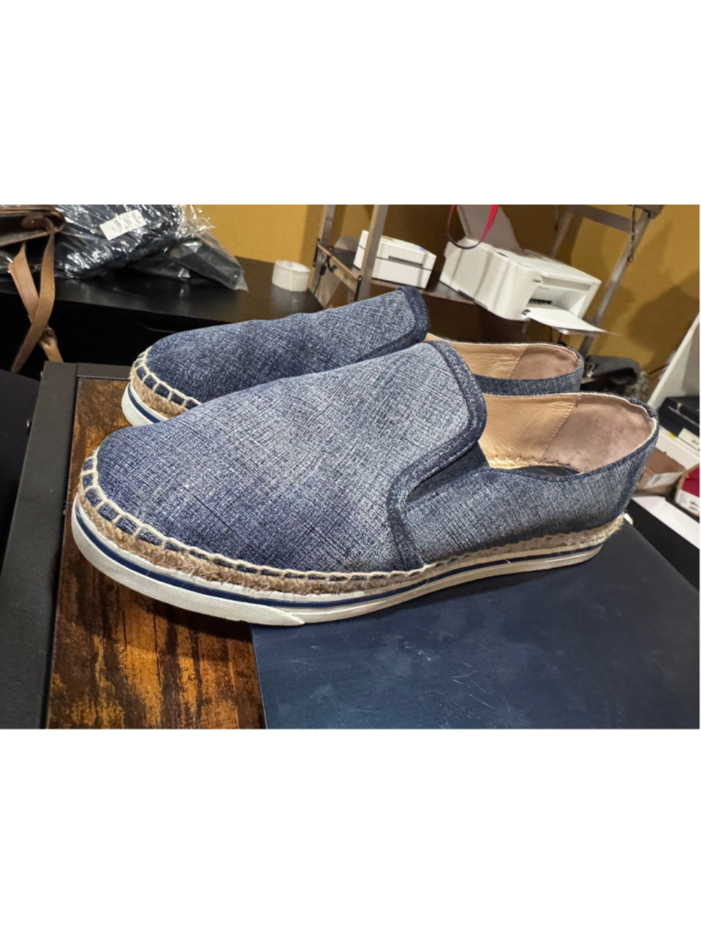 Jimmy Choo Dawn Denim Espadrilles - Picture 6 of 17